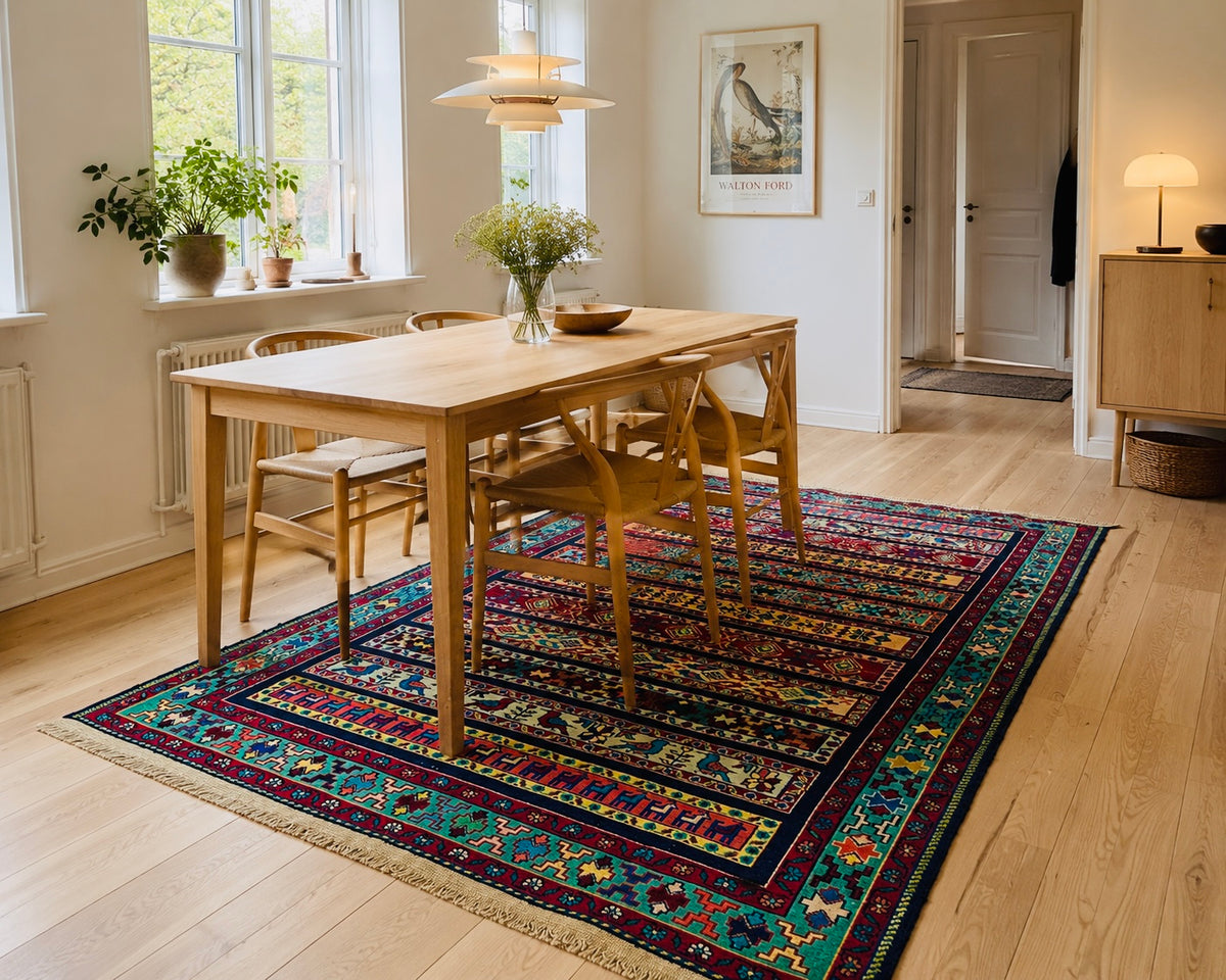 Persisk kelim tæpper 150.200cm 100%uld