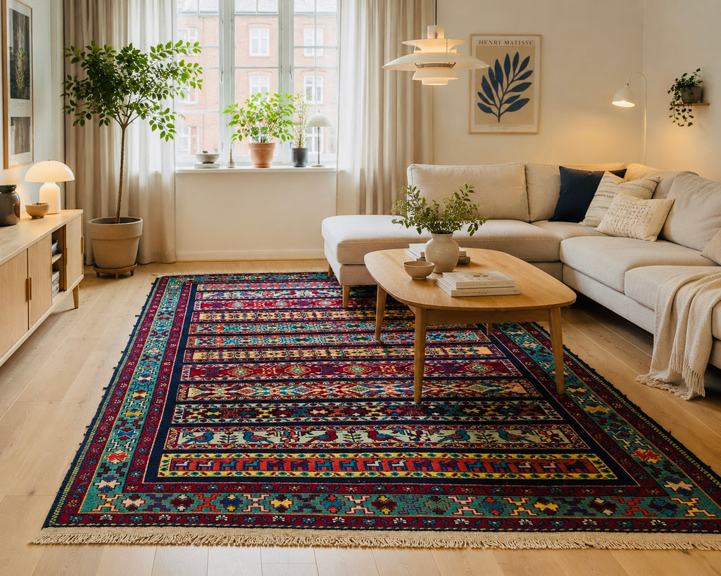 Persisk kelim tæpper 150.200cm 100%uld