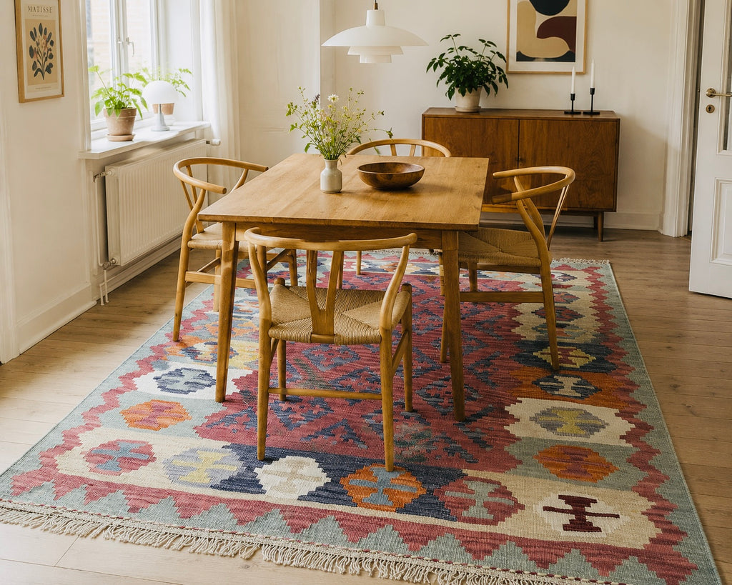 Persisk kelim tæpper 150.200cm 100%uld