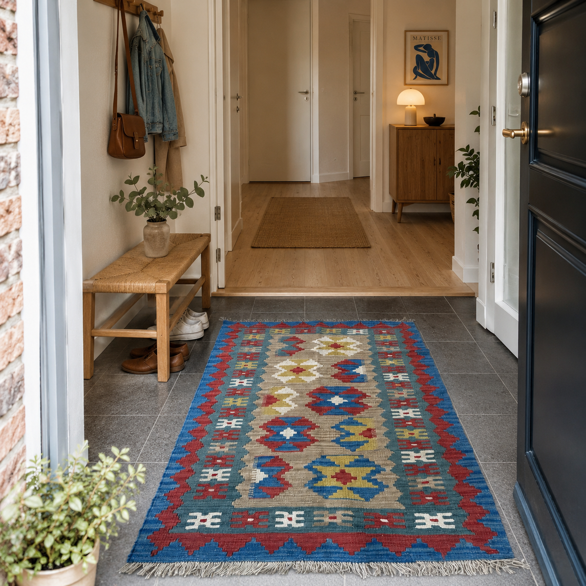 Persisk kelim tæpper   80.120cm