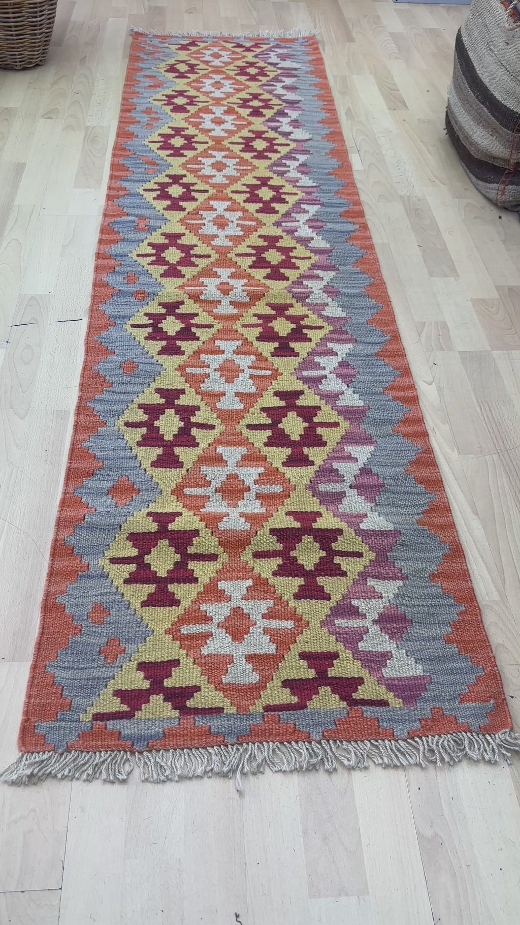 Persisk Kilem løber  60.240cm  100% uld